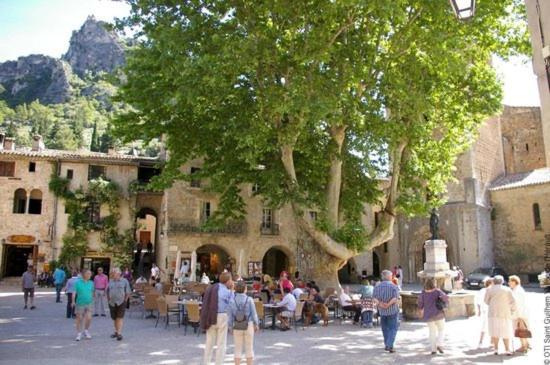 La Maison De La Traverse Saint-Guilhem-le-Desert Bagian luar foto